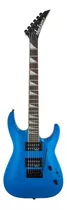 Guitarra Eléctrica Jackson Js Series Js22 Dka Dinky De Álamo Blue Brillante Con Diapasón De Amaranto