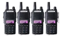 Kit De 4 Radios Ht Communicator Baofeng, Radio Uv82 De Doble Banda