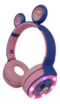 Diadema Niña Bluetooth Inalambrica Luz Rgb Mickey Mouse 