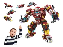 Blocos De Montar Robô Hulkbuster 575 Peças 25 Em 1 Cubic