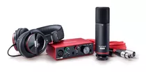 Interface Focusrite Kit Scarlett Solo Studio 3g