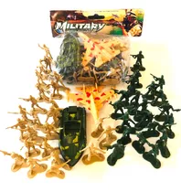 Set Militar Pack Soldaditos De Plastico 40 Uds Juguete Niños