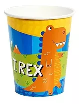 Vaso Con Figura De Dinosario