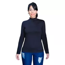 Media Polera De Mujer De Modal Con Lycra Talle Grande Mc