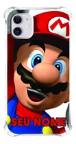 Capa Capinha Personalizada Com Nome Super Mario Bros