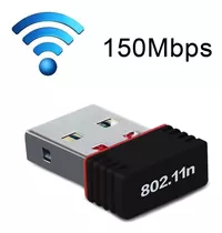 Adaptador Wifi Usb 2.0 Para Pc Red 150mbps 802.11n