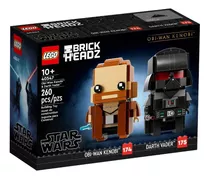 Lego Brickheadz Star Wars 40547 Obi-wan Kenobi E Darth Vader
