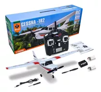 Avião Rc Cessna 182 F949 Controle Remoto 3 Canais Wltoys