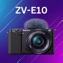 Sony Zv-e10 16-50mm Kit Mirrorless Vlogging - Inteldeals