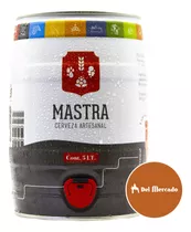 Barril De Cerveza Mastra Artesanal, Mini Chopp, 5 Litros, 5% Alcohol - Estilo Del Mercado