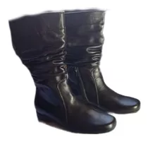 Botas Marco Donatti Cuero Media Caña Arrugada Marrones Cod18