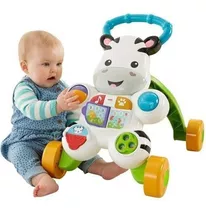 Fisher Price Apoiador Zebra - Mattel - Andador Zebrinha