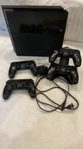 Playstation 4 Sony Fat 500gb + 4 Joysticks + Cargador