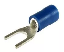 Terminal Horquilla Azul 14-16awg 