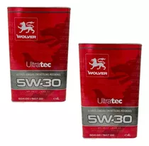 Aceite Motor 5w30 Wolver Sintetico Ultratec C3 Pack 8 Litros