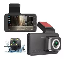 Cámara Seguridad Dash Cam Hd 1080p + Cámara Retroceso Auto