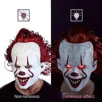 Látex De Halloween Látex Eso El Payaso Pennywise De Led