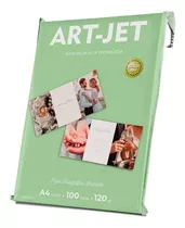 Papel Fotográfico Brillante A4 Art-jet® 120g X 100h Candybar