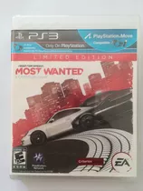 Need For Speed Most Wanted Limited Edition Ps3 Nuevo Sellado