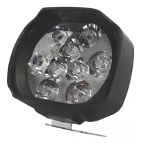 Faro Led Auxiliar 27w 12v 24v Off Road - 9 Leds - 8x6cm