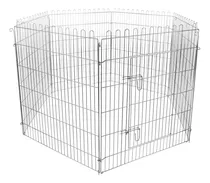 Corral Para Perros Gatos Canil De Metal 115*62cm Oferta Mli