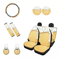 Biyejit Forest Mushroom Car Seat Covers Set 11 Pcs 4wgtm