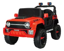 Carro Carrinho Elétrico Infantil Jipe Controle Remoto 12v Cor Vermelho Voltagem Do Carregador 110v/220v