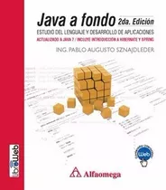 Libro Java A Fondo - Estudio Del Lenguaje Y Desarrollo