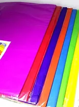 Papel De Seda P/ Pipa C/ 600fls - 50x70 - Coloridas Top