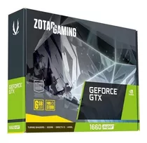 Placa De Vídeo Nvidia Zotac  Gaming  Gtx 1660 Super