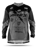 Camisa Roupa Motocross Infantil Para Criança Trilha Enduro