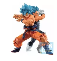 Figura Bandai Dragon Ball Super - Goku Y Vegeta Saiyan Blue