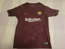 Camiseta Fc Barcelona 2017, Niño Talle M (casi Nueva!)