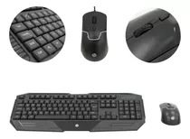 Kit Gamer Hp Gk1000 Teclado Abnt + Mouse Led Blue 1600 Dpi