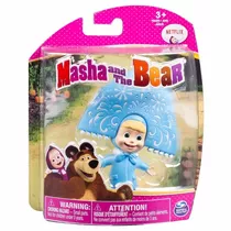 Brinquedo Boneca Masha E O Urso Masha Azul Sunny