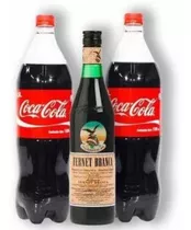 1 Fernet Branca 1l + 2 Coca Cola 2.25lts Zetta Bebidas