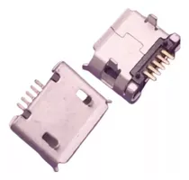 Conector Carga Micro Usb V8-5 Pinos / Cel. Tabl /26 - 5 Pçs