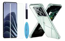 Vidrio Uv + Estuche Para Smartphone Oneplus 10 Pro Ne2215