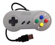 Controle Super Nintendo Usb Para Pc Joystick - Realengo
