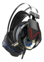 Fone Headset Gamer P3 Led Adaptador P2 Para Pc Ps3 Ps4 X-one