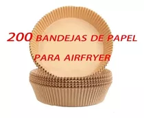 200 Piezas Para Freidoras De Cocina/bandeja De Papel