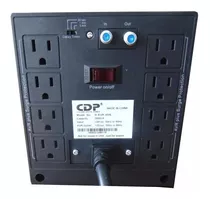 Regulador De Voltaje Chicago Digital Power R-series 3008 3000va Entrada Y Salida De 120v Ca Negro