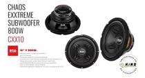 Subwoofer 800w 10  Boss