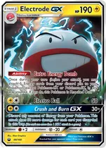 Cartas Pokemon Electrode Gx 48/168 Celestial Storm Ces