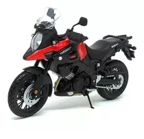 Miniatura Moto Suzuki V-strom Dl 1000 1:12 Maisto 