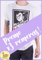 Remeras De Anime (promoción X3 Remeras)