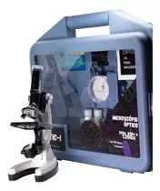 Kit Microscópio Optic-1 Uranum Monocular Educacional