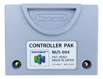 Controller Pack - Memoria Original Para Nintendo 64 