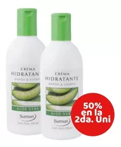 Sumun Crema Hidratante Pack X2 490ml C/u Tipo De Piel Normal