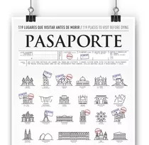Pasaporte! Sellá Los Lugares Que Visitaste O Los Que Planeas